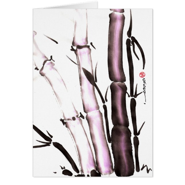 Cartão Embaçamento roxo (Frente)