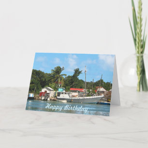 Cartão Embarcações de Antigua