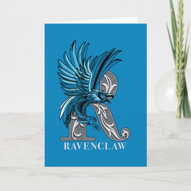 Cartão Emblema RAVENCLAW™ cruzado (Frente)
