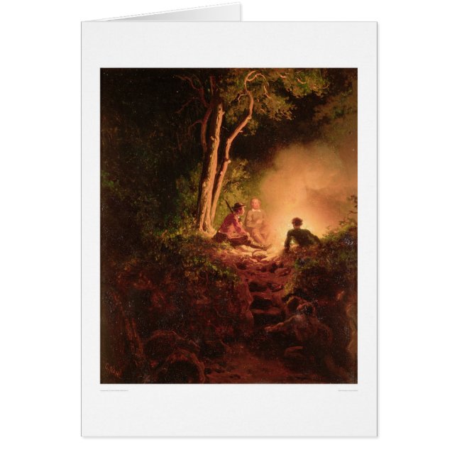 Cartão Emboscada indiana (1165B) (Frente)