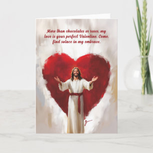 Cartão Embrace de Jesus