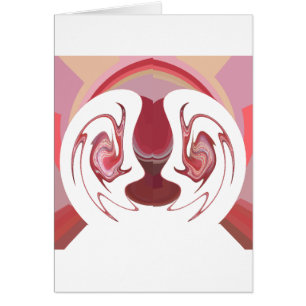 Cartão Embres da Terra: Tapeçaria Texturizada da África