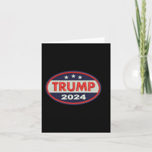 Cartão Embroborismo Oficial Trump 2024