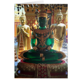 Cartão Emerald Buddha, Wat Doi Suthep, Chiang Mai