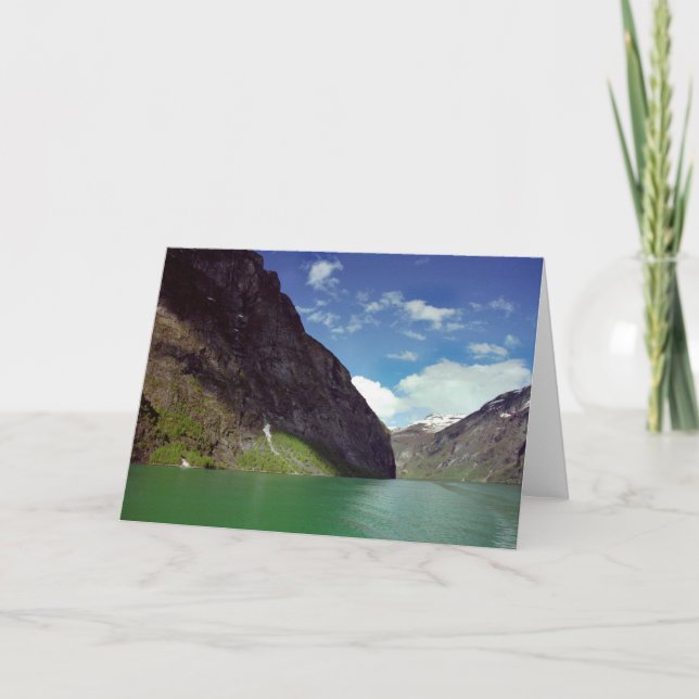 Cartão Emerald Fjord Dream Card (Frente)