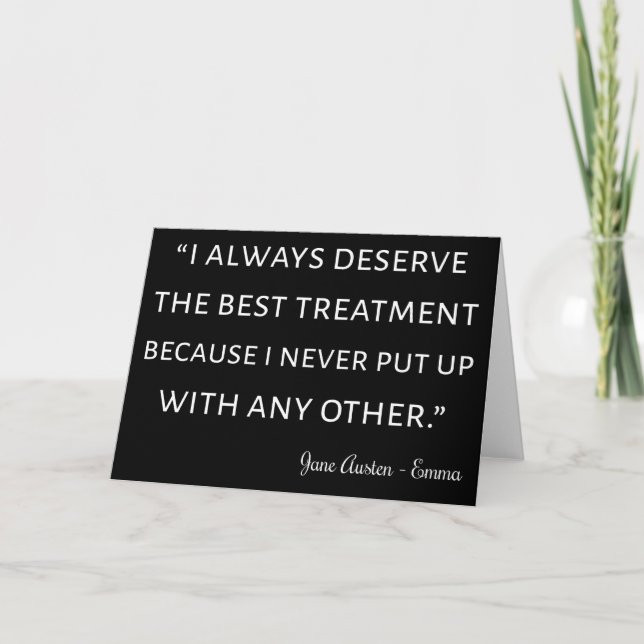 Cartão Emma Por Jane Austen Cote II (Frente)