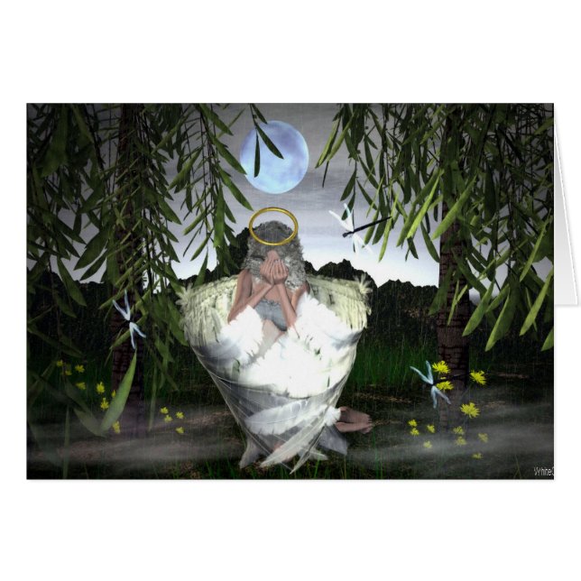 Cartão Emoções-Eu chorei (Frente Horizontal)