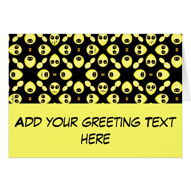 Cartão Emoções, Sorriso_ (Frente horizontal)