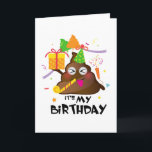 Cartão Emoji 5 Birthday Kids for Girls Funny Party<br><div class="desc">Festa de aniversário Emoji Camiseta engraçada</div>