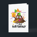 Cartão Emoji 5 Birthday Kids for Girls Funny Party<br><div class="desc">Festa de aniversário Emoji Camiseta engraçada</div>