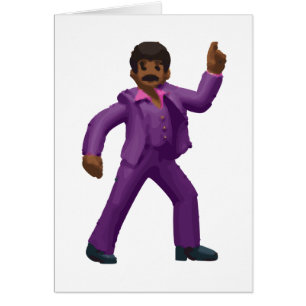 Cartão Emoji Dancing Man