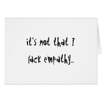 Cartão Empatia