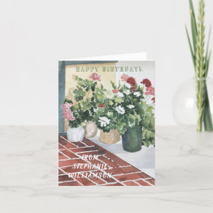 Cartão Empresa comercial Aniversário