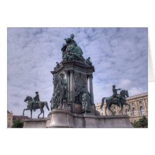 Cartão Empress Marie-Theresa da Áustria-Hungria