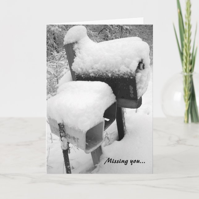 Cartão Empty Mailbox (Frente)