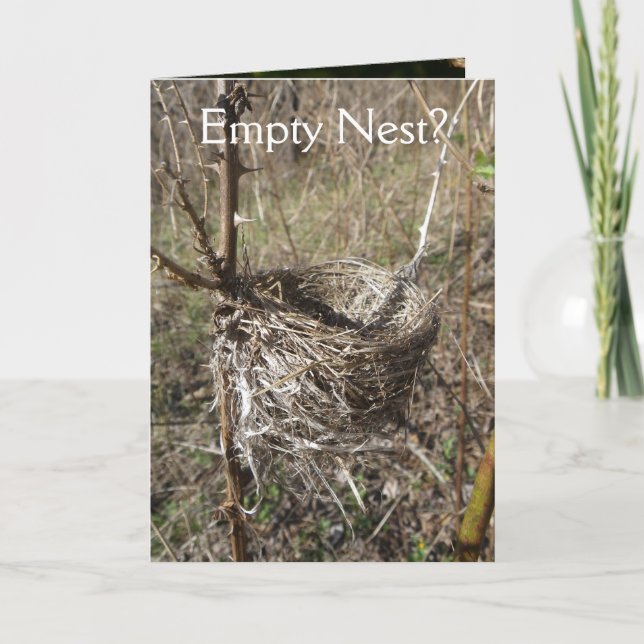 Cartão Empty Nest Celebration Card (Frente)