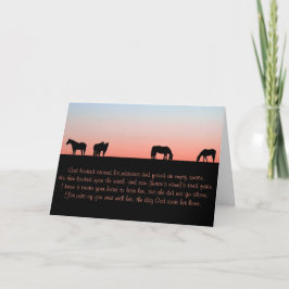 Cartão Empty Pasture