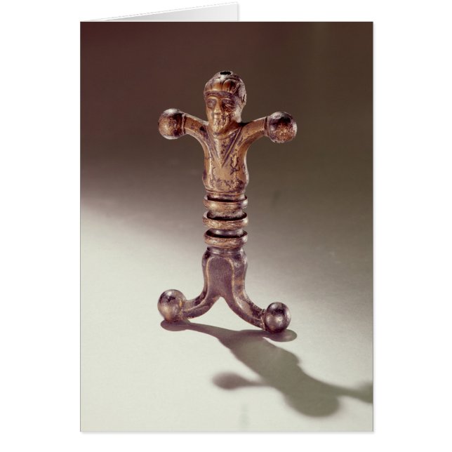 Cartão Empunhadura antropóide da espada (Frente)