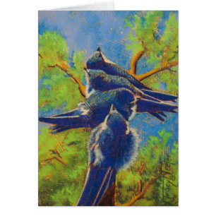 Cartão Empurrão parada