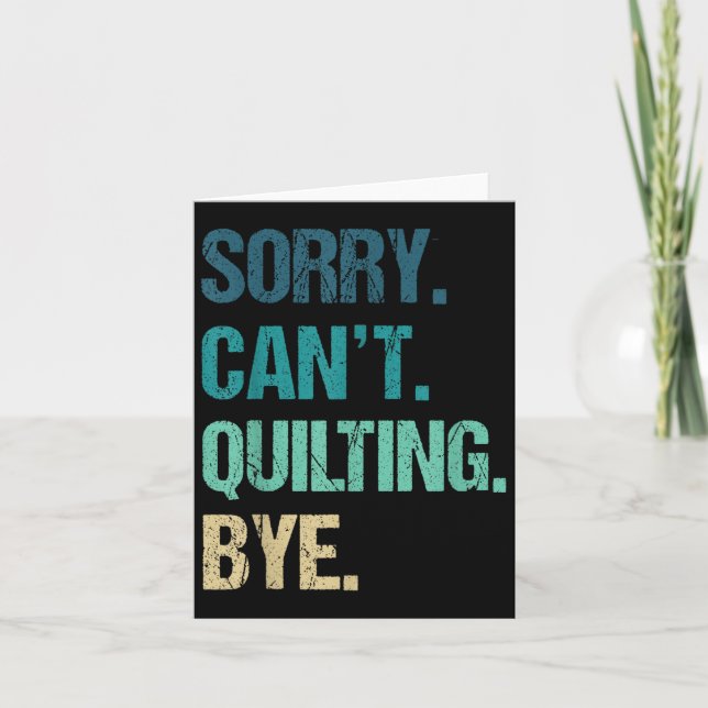 Cartão Encantamento Engraçado para as mulheres Desculpa n (Frente)