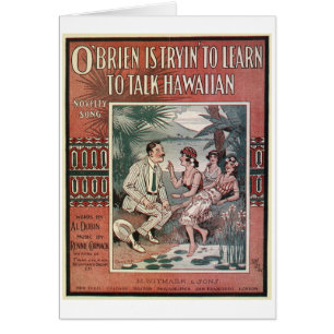 Cartão Encanto da ilha!