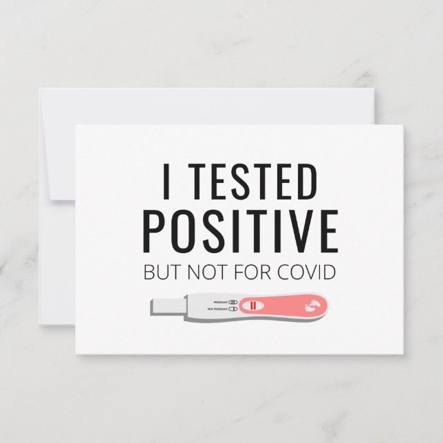 Cartão Encarregado de Gravidez para Marido (Frente)