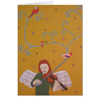 Cartão encha o mundo com a música