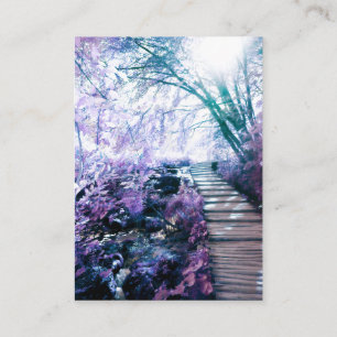 cartão enchanted do comentário do trajeto