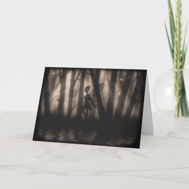 Cartão Enchanted Glimpse Greeting Card (Frente)