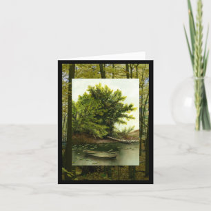 Cartão Encontrando Calma em todo o Caos