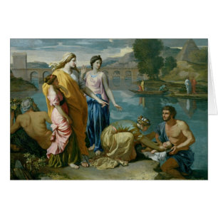 Cartão Encontrar de Moses, 1638