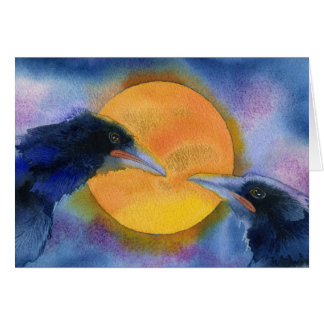 Cartão Encontraram-se pelo luar