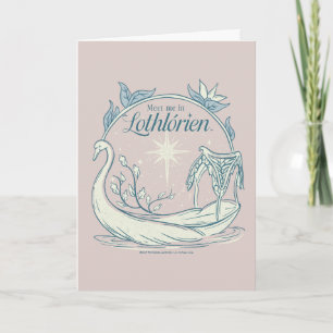 Cartão Encontre-me em LOTHLORIEN™ - Barco Cisne