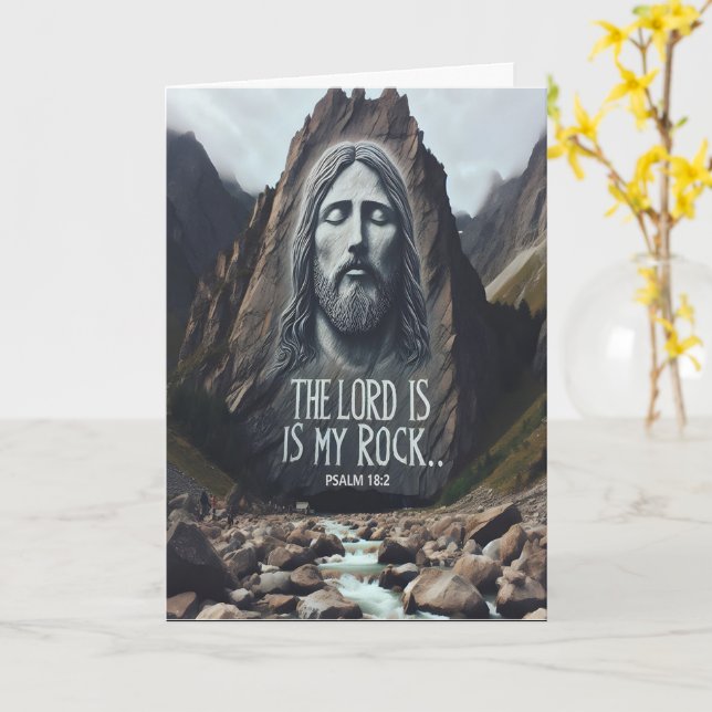 Cartão Encontro Divino: Jesus na Montanha (Flor Amarela)