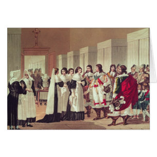 Cartão Encontro entre Louis XIII