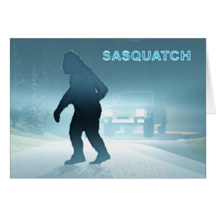 Cartão Encontro Sasquatch