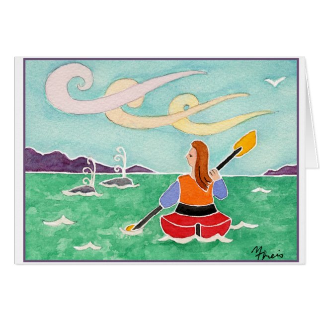 Cartão Encontros do mar (Frente Horizontal)