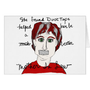 Cartão Encontrou a fita adesiva…