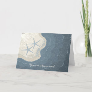 Cartão Encorajamento de Areia e Curta