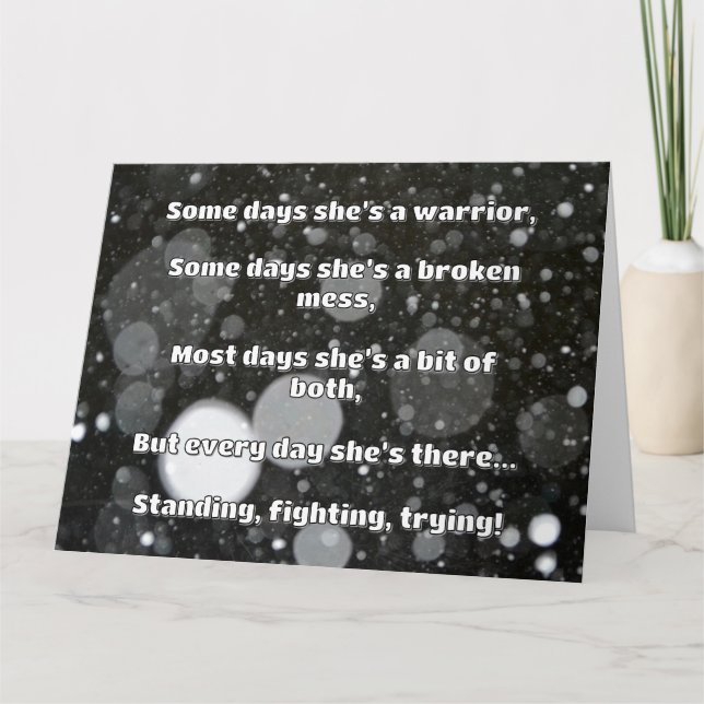 Cartão Encorajamento de Cotação Positiva da Força Empath (Frente)