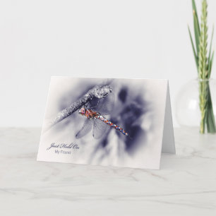 Cartão Encorajamento Para A Frita, Apenas Segure A Dragon