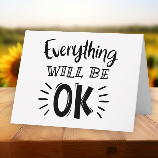 Cartão Encorajamento Pensando em seu Amor de Amizade (Criador carregado)