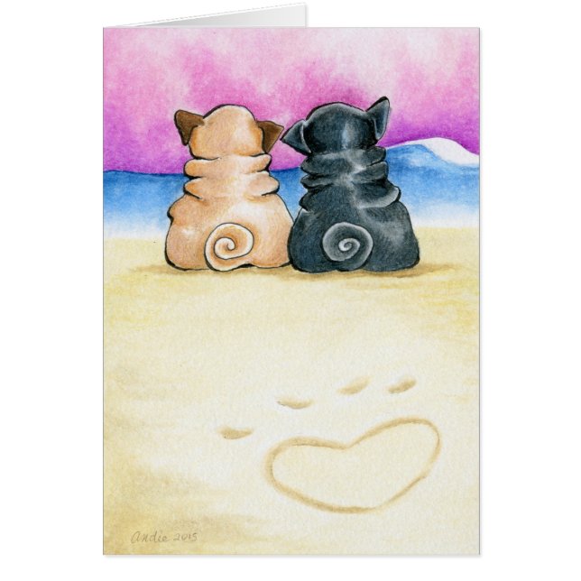 Cartão Encosta-os-amantes (Frente)