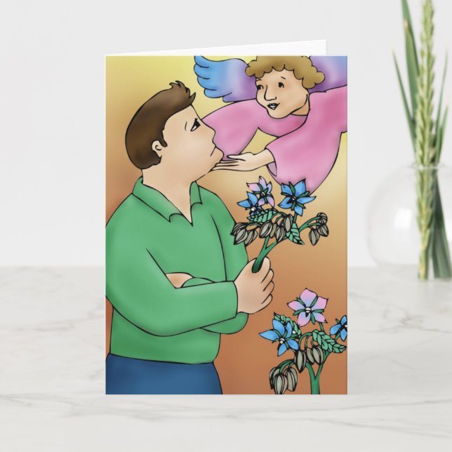 Cartão Encouragement Angel Card (Frente)