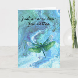 Cartão Encouragement support