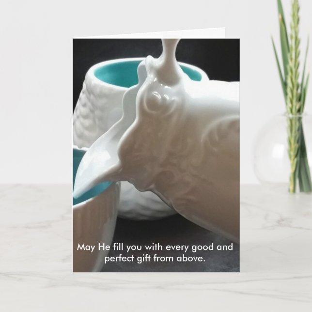 Cartão Encouragement with Scripture (Frente)