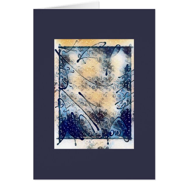 Cartão Encre Noire Blue (Frente)