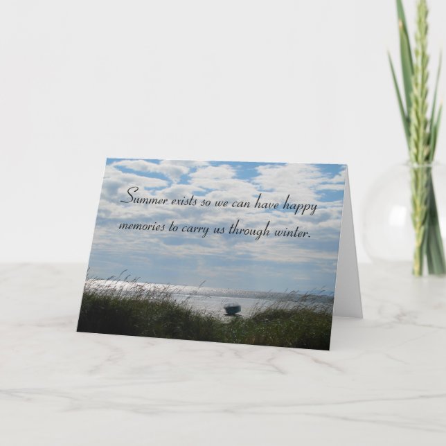Cartão End Of Summer (Frente)