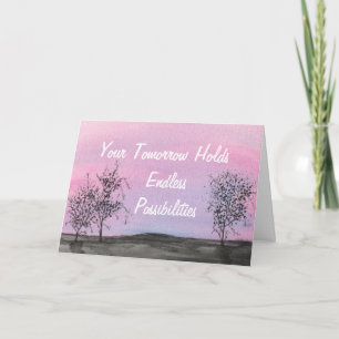 Cartão Endless Possibilities Graduation Card