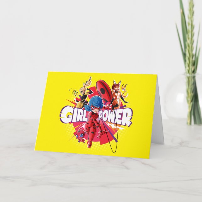 Cartão Energia Espelhosa de Menina (Frente)